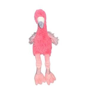 Mary Meyer pink feathered grey beak flamingo‎ plushy toys
15 inch
